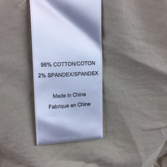 Tory Burch Cream Bermuda Walking Chino Shorts - Picture 4 of 5